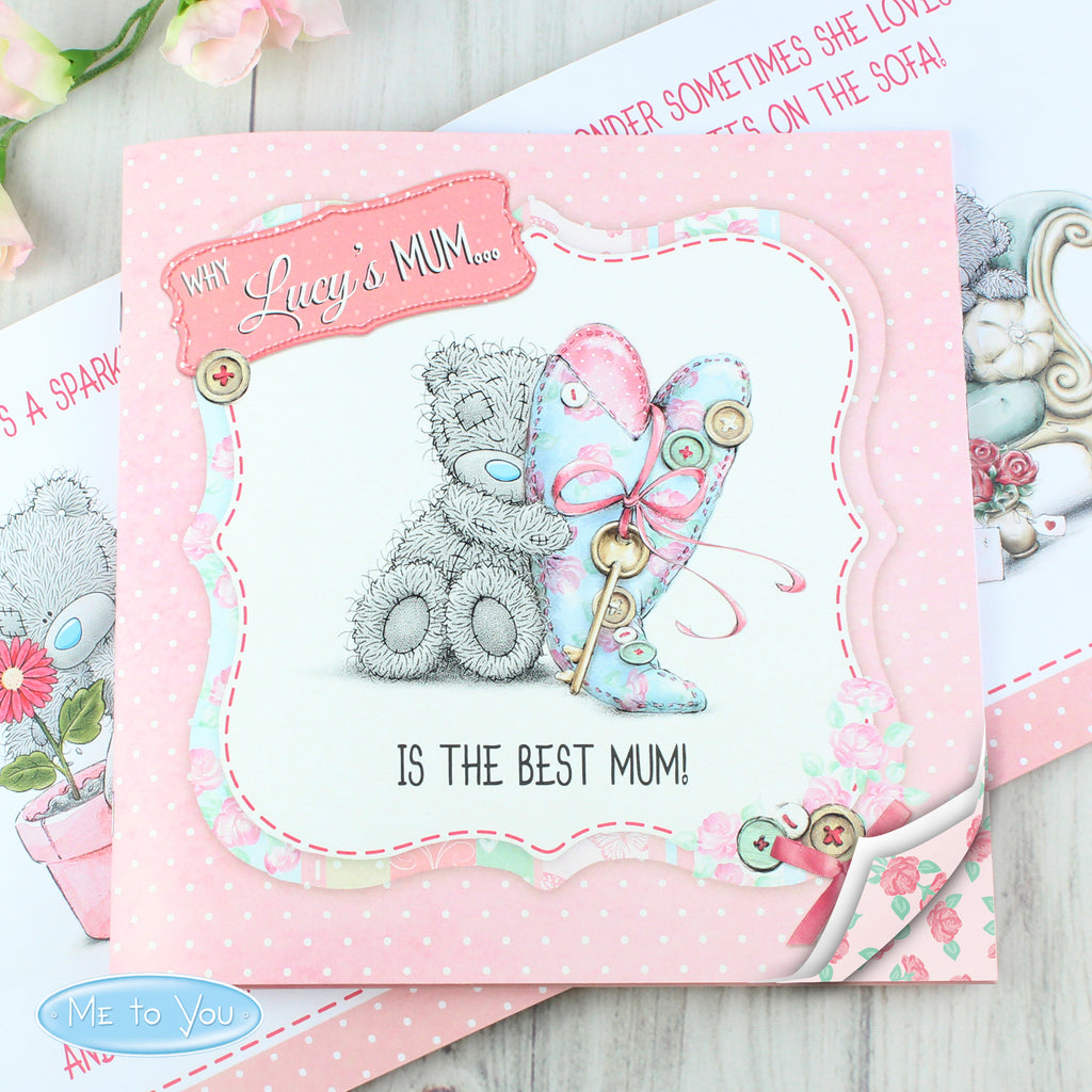 Personalised Me to You Mum Nan Grandma Poem Book - Buy Books at GiftMasters.co.uk