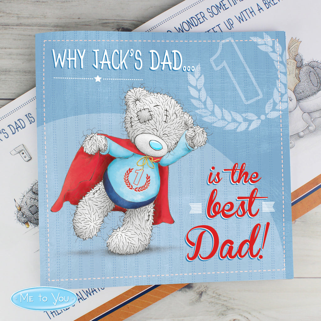 Personalised Me to You For Him Super Hero Poem Book - Buy Books at GiftMasters.co.uk