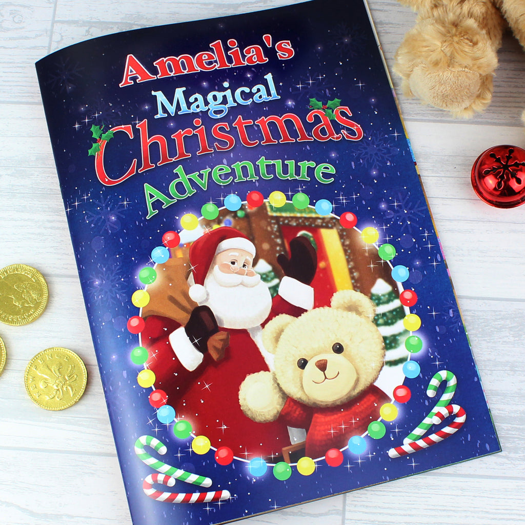 Personalised Magical Christmas Adventure Story Book - Buy Books at GiftMasters.co.uk