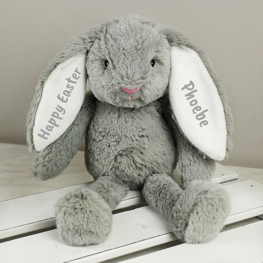 Personalised Bunny Rabbit Soft Toy - Buy Plush at GiftMasters.co.uk