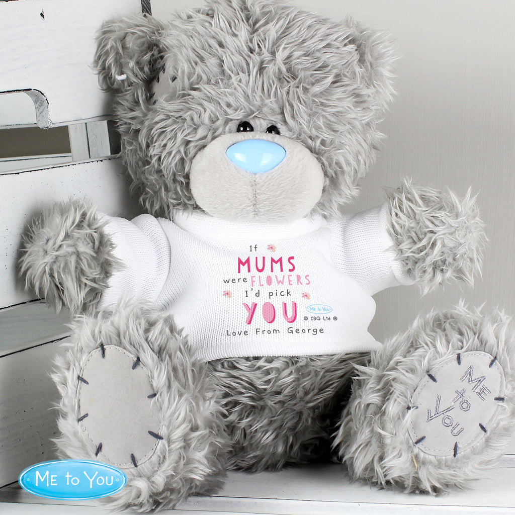 Personalised Me To You If...Were Flowers Bear - Buy Plush at GiftMasters.co.uk