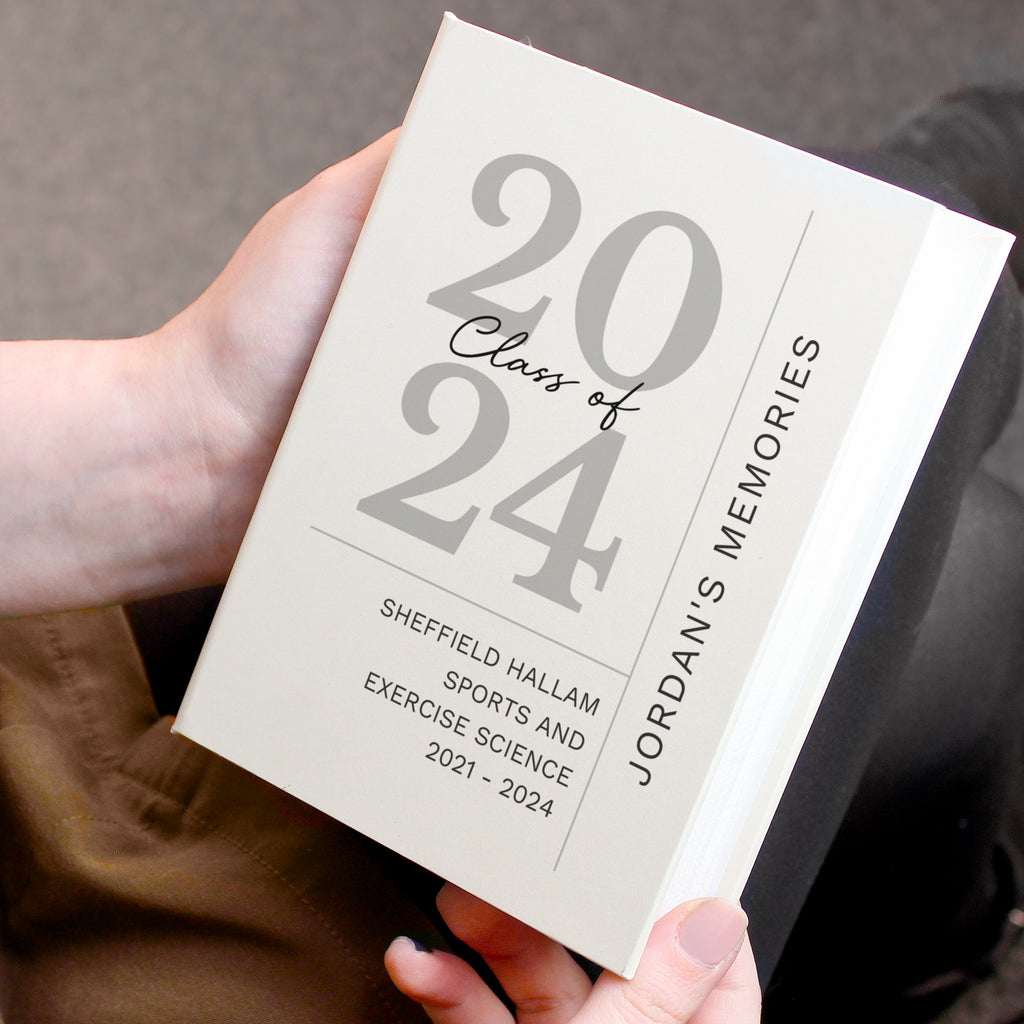 Personalised Class of Graduation 6x4 Photo Album with Sleeves - Buy Photo Frames, Albums and Guestbooks at GiftMasters.co.uk