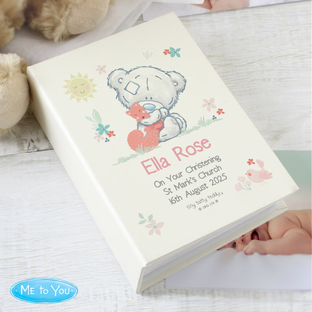 Personalised Tiny Tatty Teddy Woodland Animal 6x4 Photo Album - Buy Photo Frames, Albums and Guestbooks at GiftMasters.co.uk