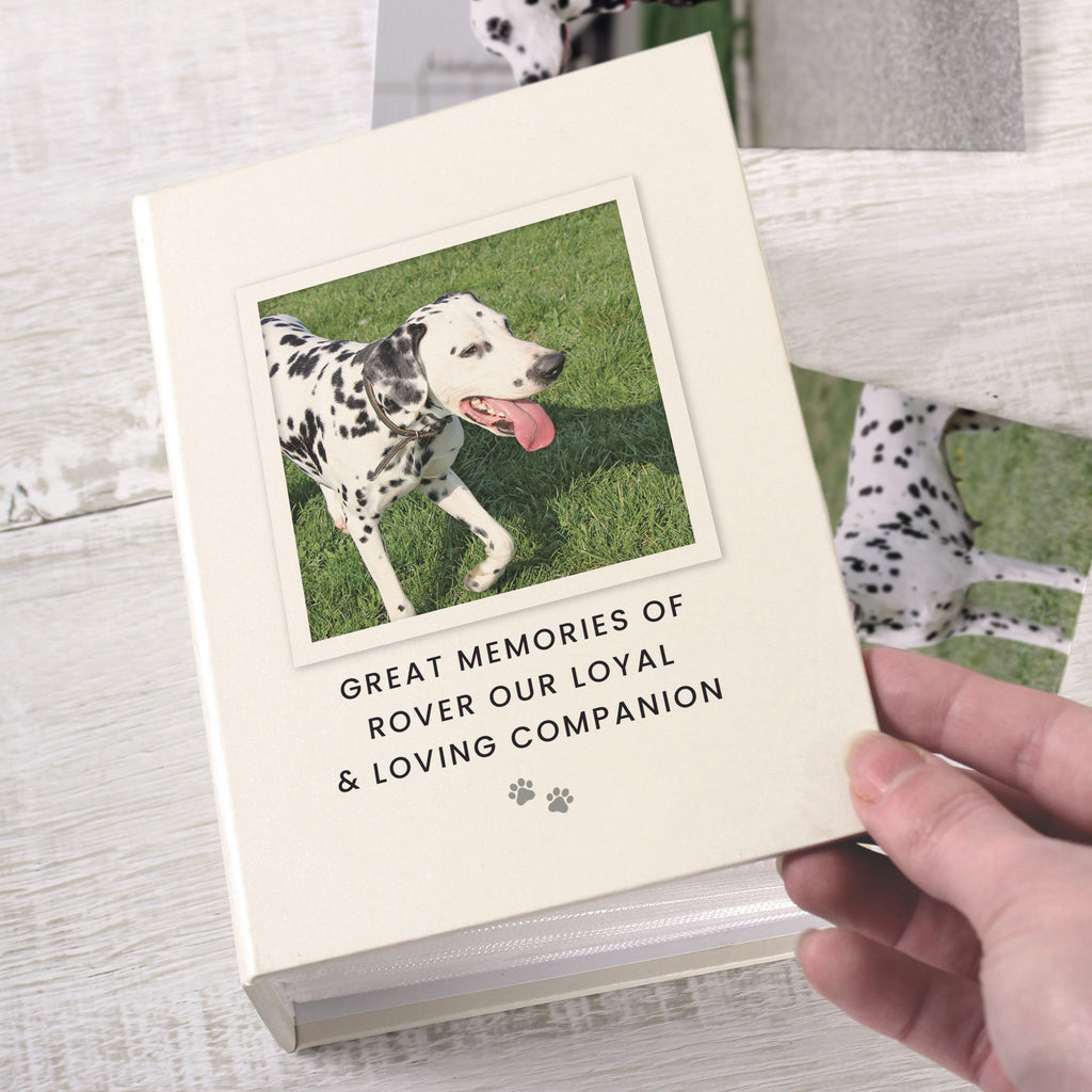 Personalised Pet Photo Upload 6x4 Album - Buy Photo Upload Products at GiftMasters.co.uk