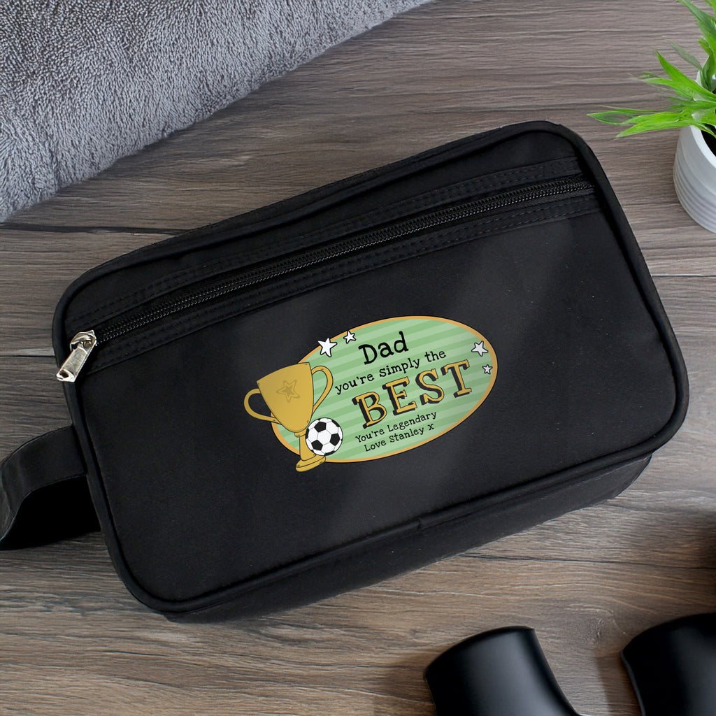 Personalised Simply The Best Toiletry Bag - Buy Textiles at GiftMasters.co.uk