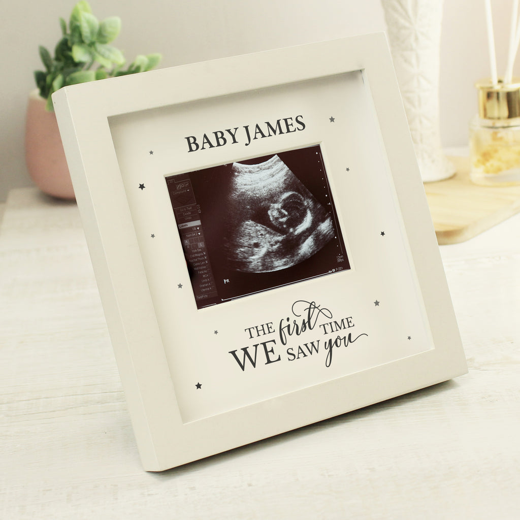 Personalised All Things Grow Baby Scan Frame - Buy Photo Frames, Albums and Guestbooks at GiftMasters.co.uk