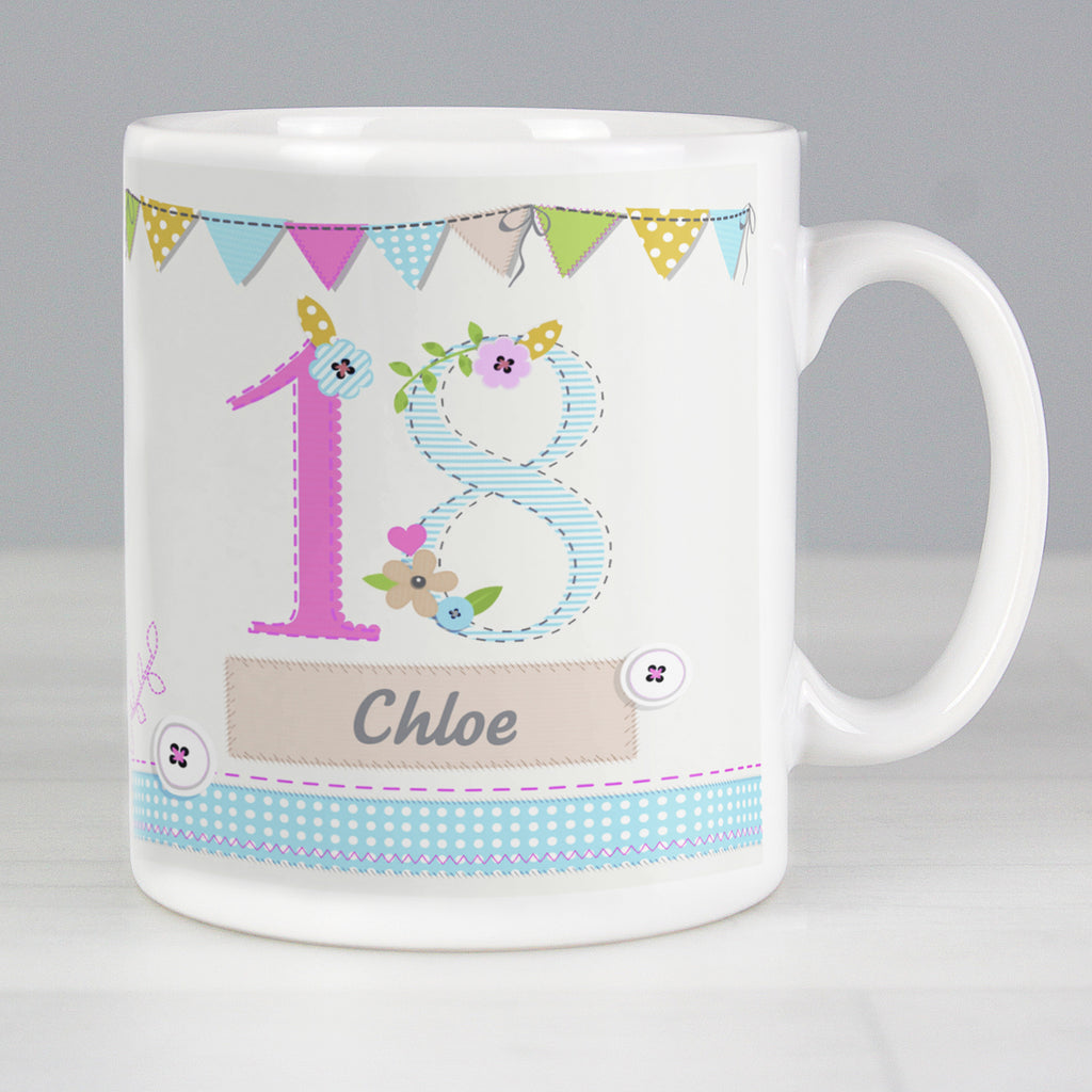 Personalised Birthday Craft Mug - Buy Mugs at GiftMasters.co.uk