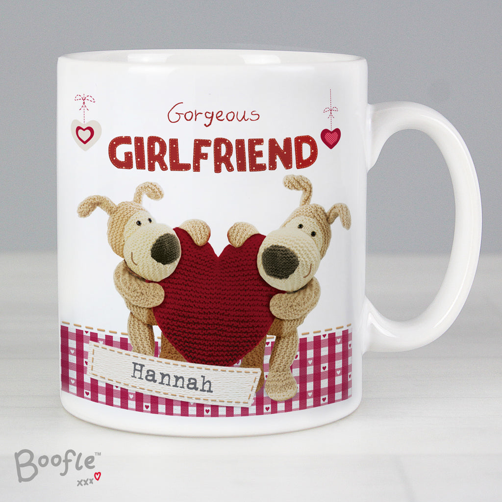 Personalised Boofle Shared Heart Mug - Buy Mugs at GiftMasters.co.uk