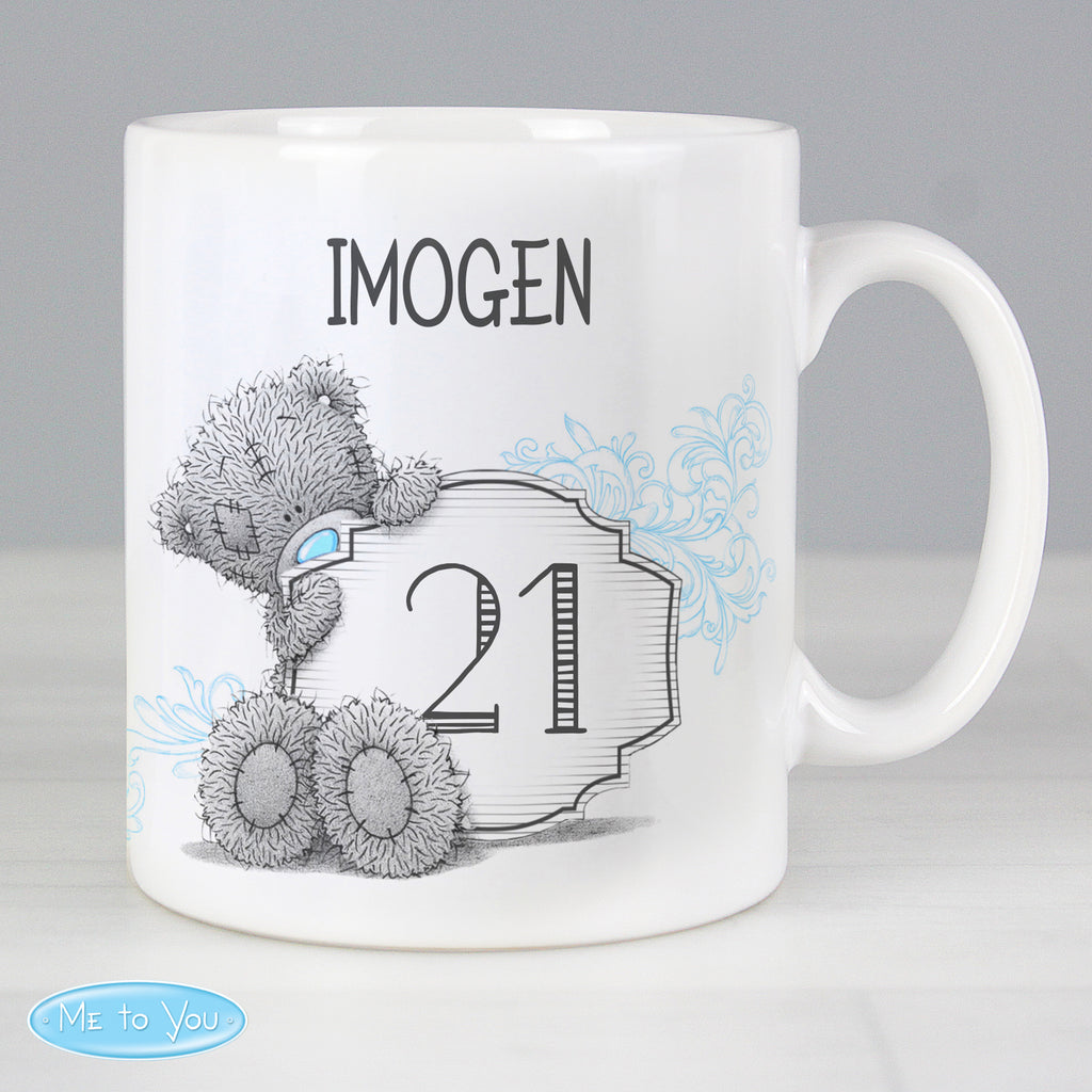 Personalised Me to You Birthday Big Age Mug - Buy Mugs at GiftMasters.co.uk