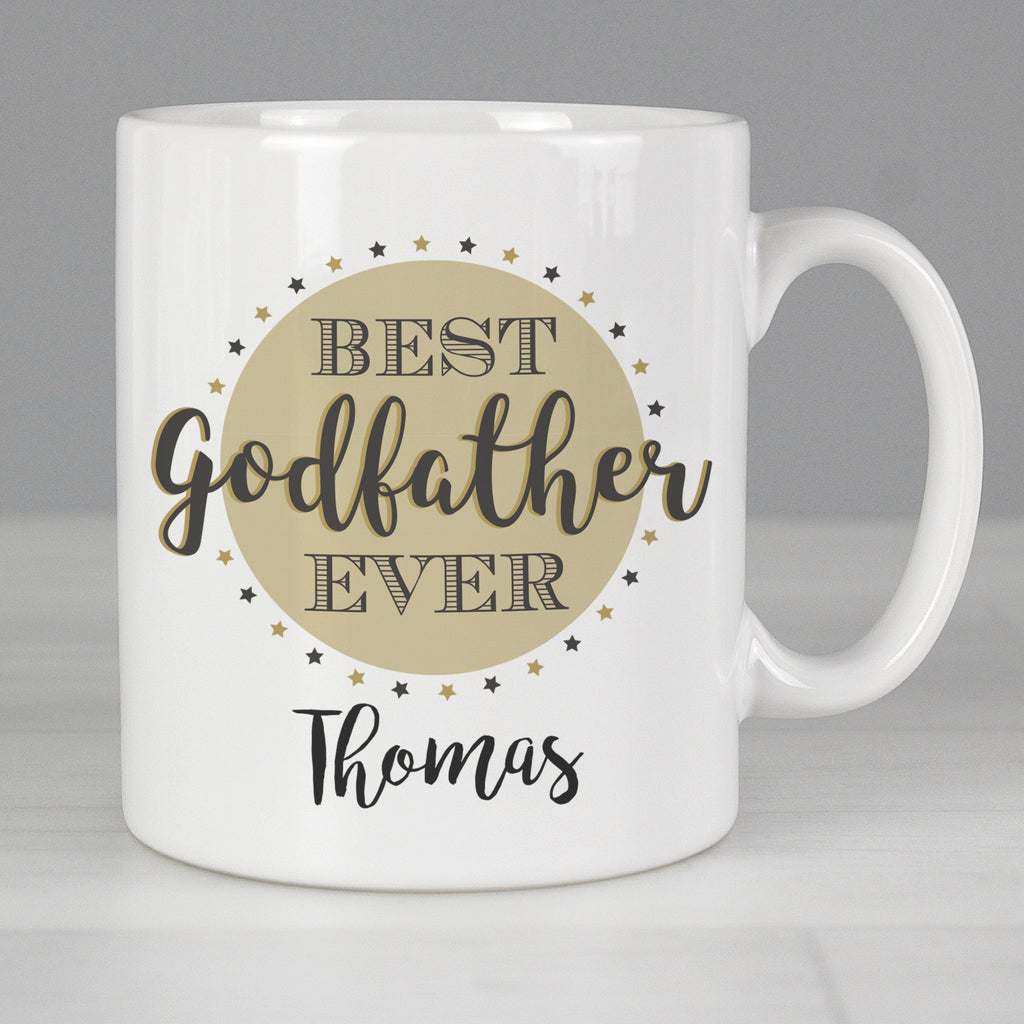 Personalised Best Godfather Mug - Buy Mugs at GiftMasters.co.uk
