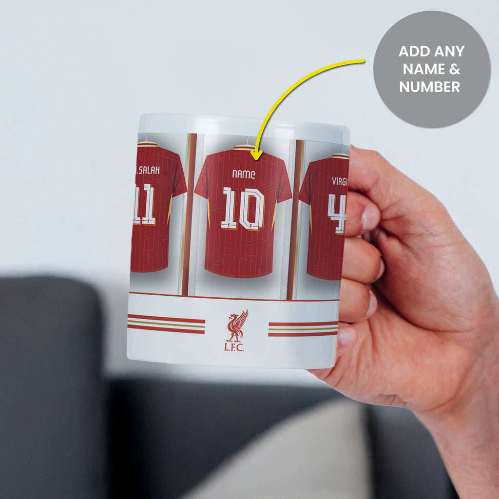 Liverpool Football Club Dressing Room Mug - Buy Licensed Products at GiftMasters.co.uk