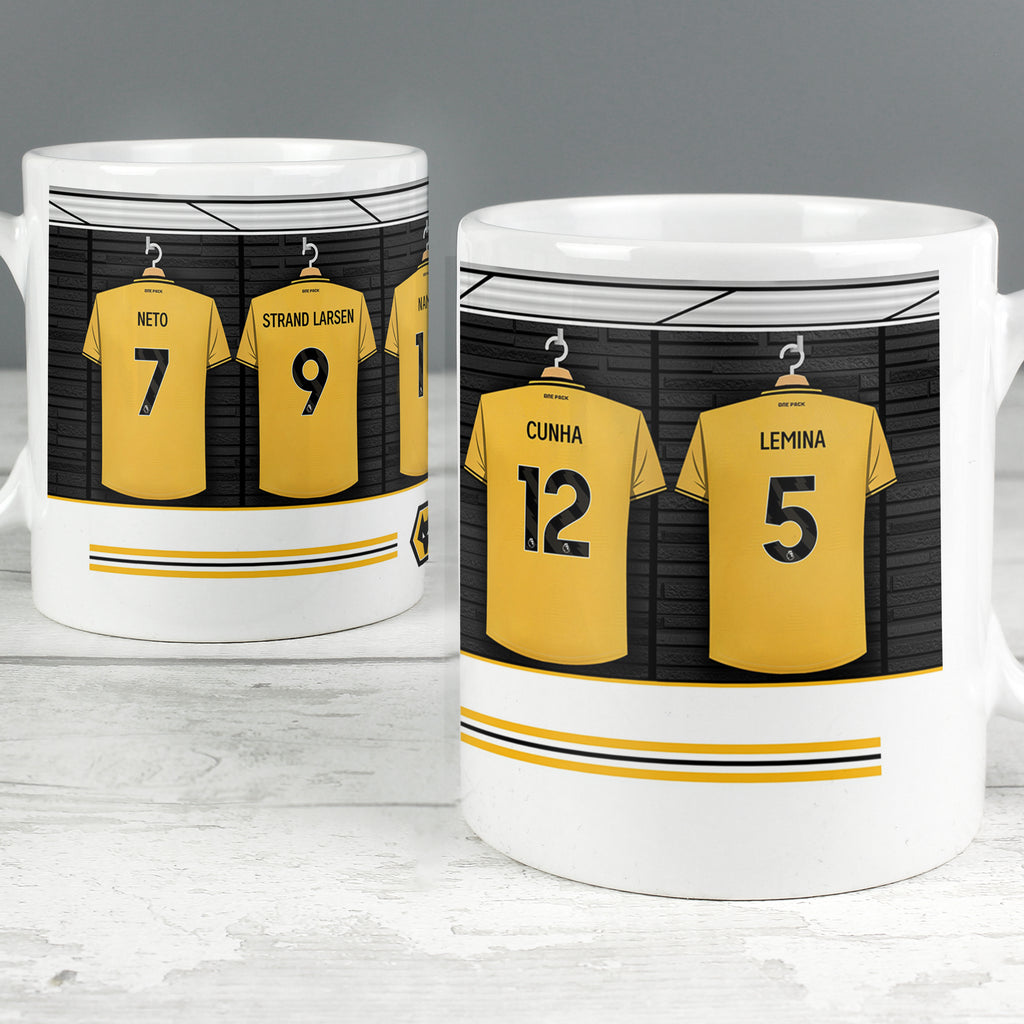 Wolverhampton Football Club Dressing Room Mug - Buy Licensed Products at GiftMasters.co.uk