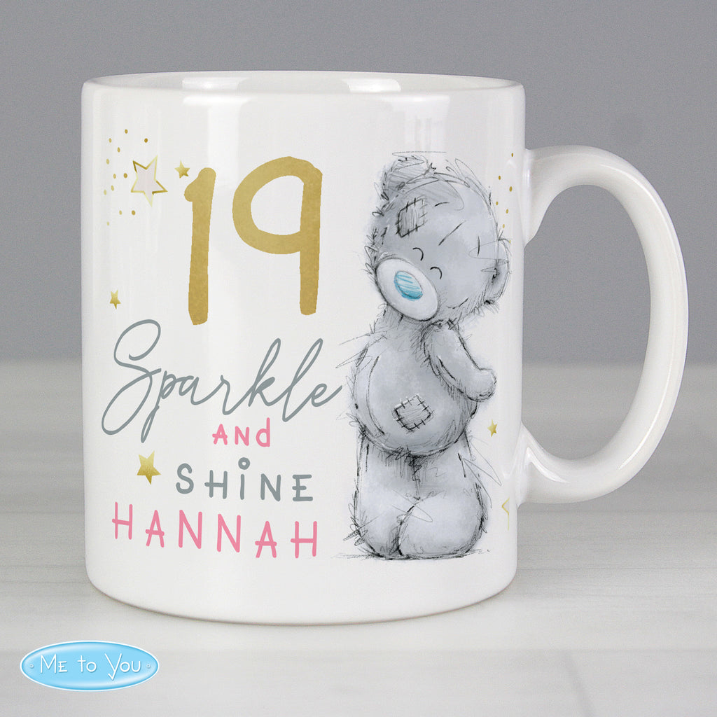Personalised Me To You Sparkle & Shine Birthday Mug - Buy Licensed Products at GiftMasters.co.uk