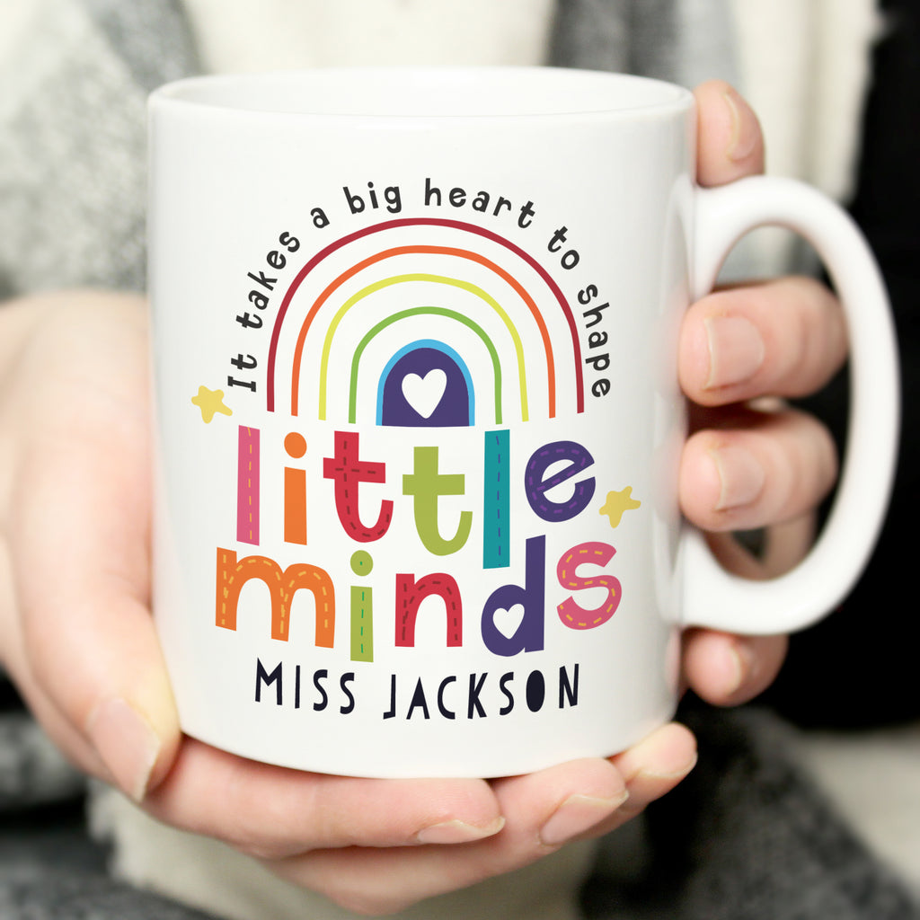 Personalised Shape Little Minds Mug - Buy Mugs at GiftMasters.co.uk