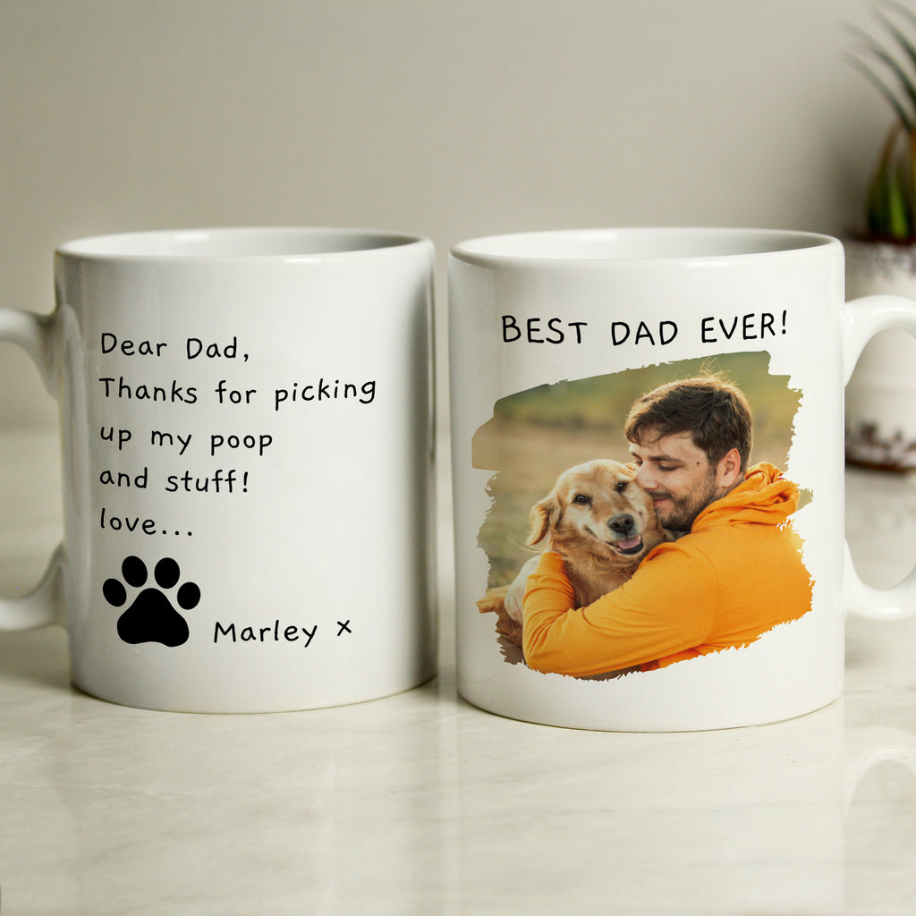 Personalised Free Text Pet Photo Upload Mug - Buy Mugs at GiftMasters.co.uk