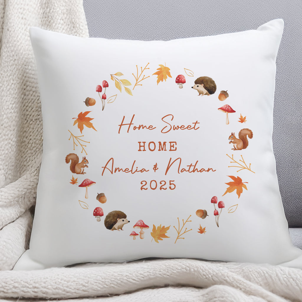 Personalised Autumn Cushion - Buy  at GiftMasters.co.uk