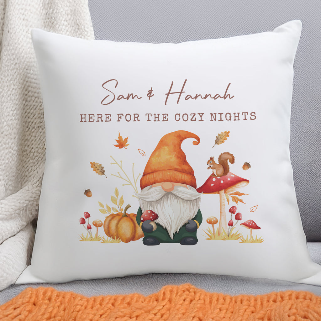 Personalised Autumn Gonk Cushion - Buy  at GiftMasters.co.uk
