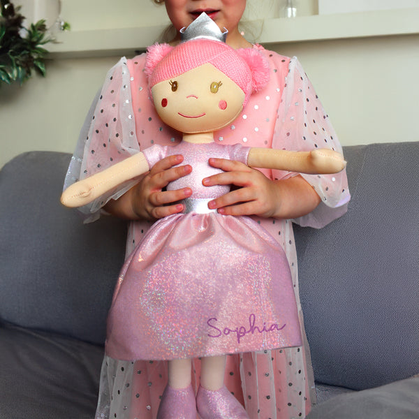 Personalised Princess Rag Doll