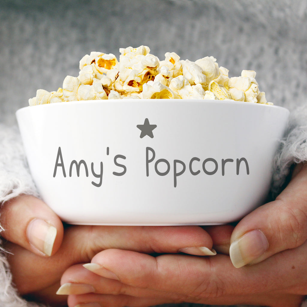 Personalised Name Only Plastic Bowl - Buy Mealtime Essentials at GiftMasters.co.uk