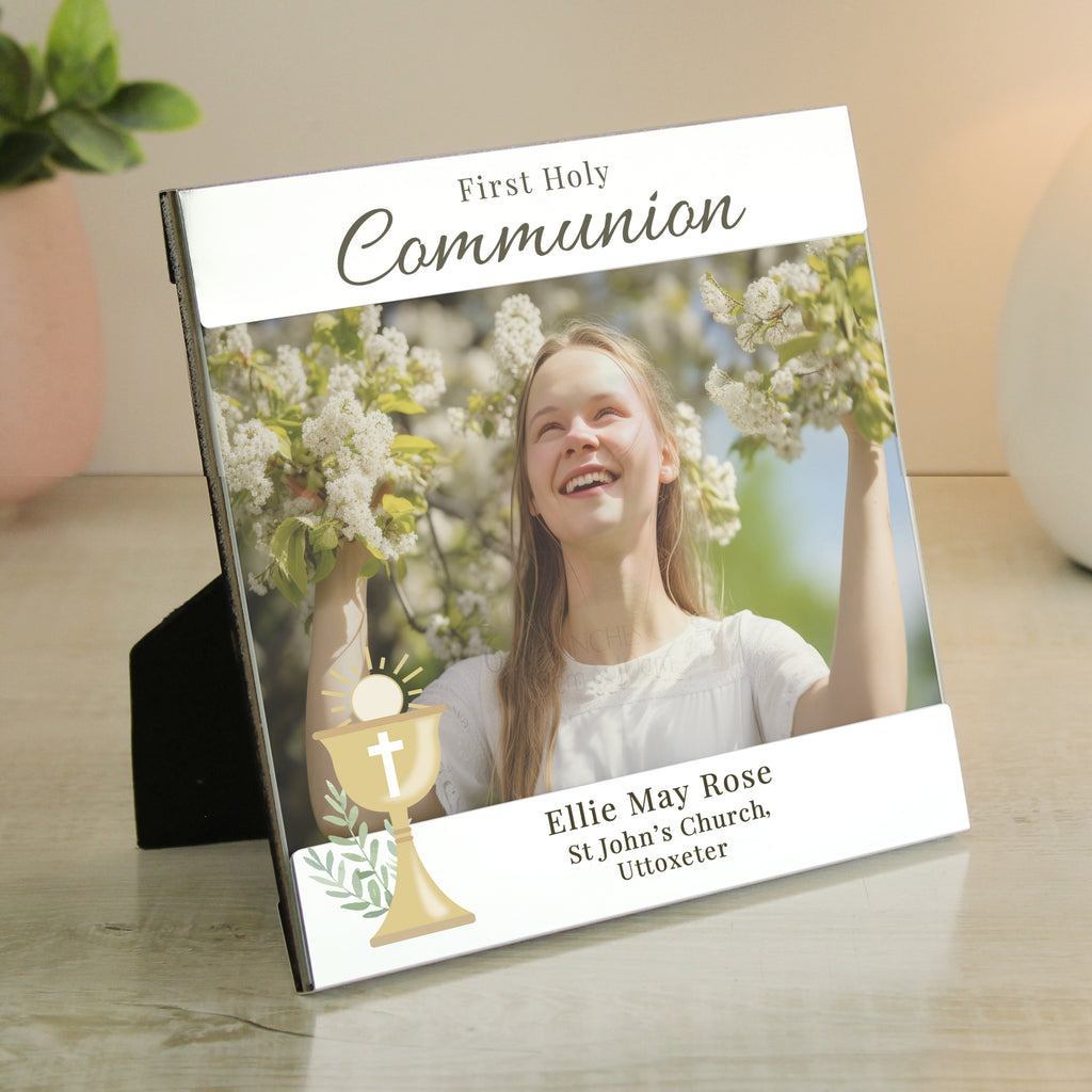 Personalised First Holy Communion 6x4 Photo Frame - Buy Photo Frames, Albums and Guestbooks at GiftMasters.co.uk