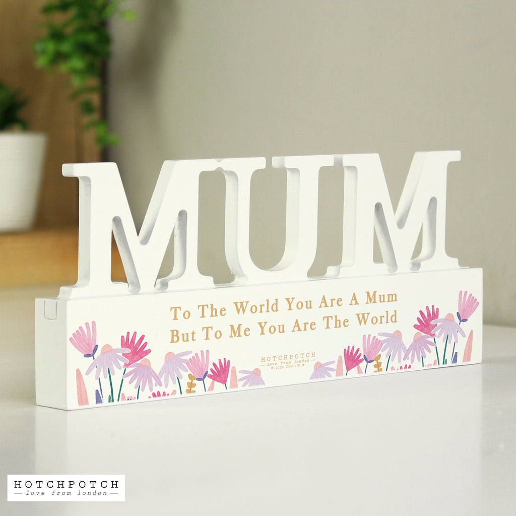 Personalised Hotchpotch Wild Flower Mum Ornament - Buy Ornaments at GiftMasters.co.uk