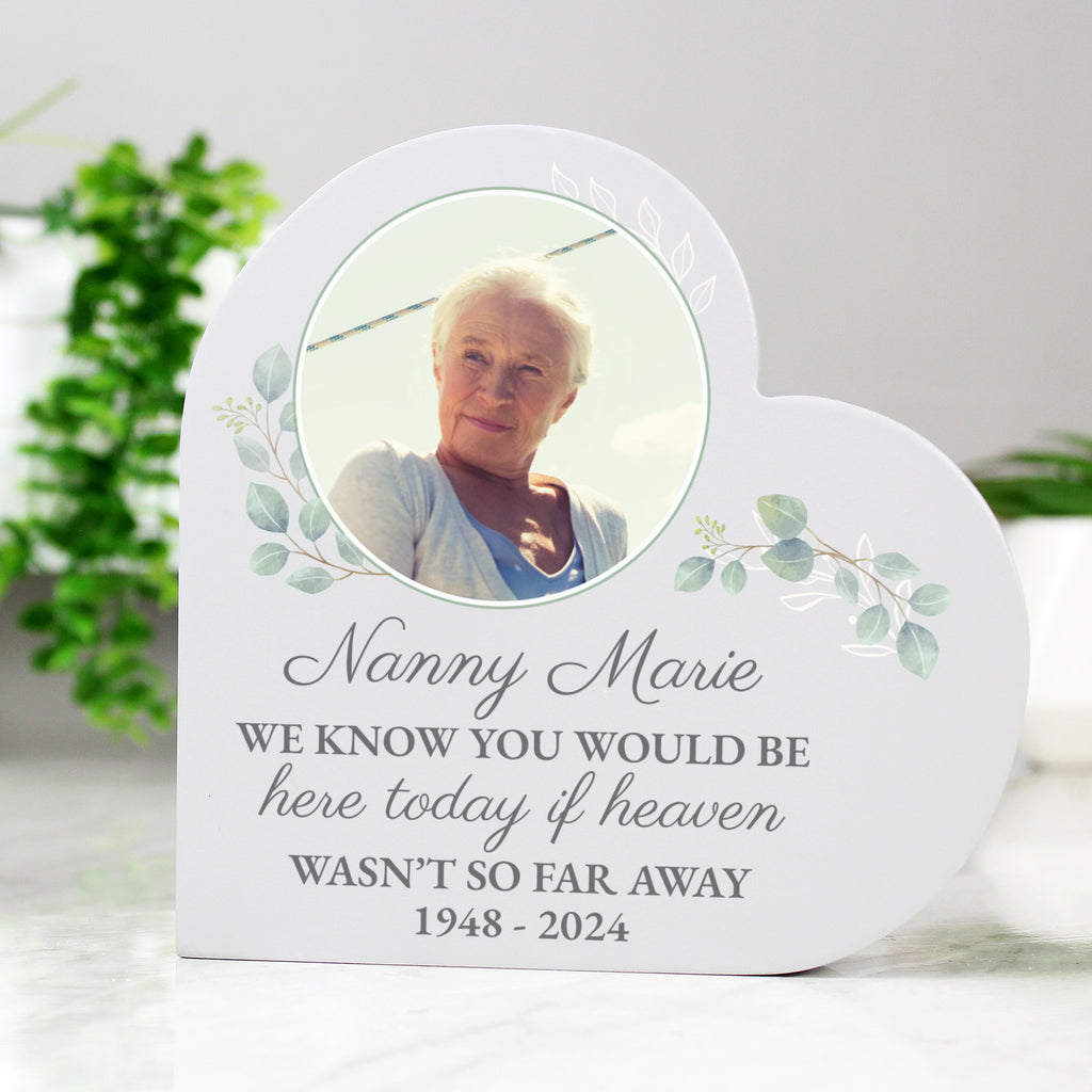 Personalised Wedding Memory Table Heart Ornament - Buy Ornaments at GiftMasters.co.uk