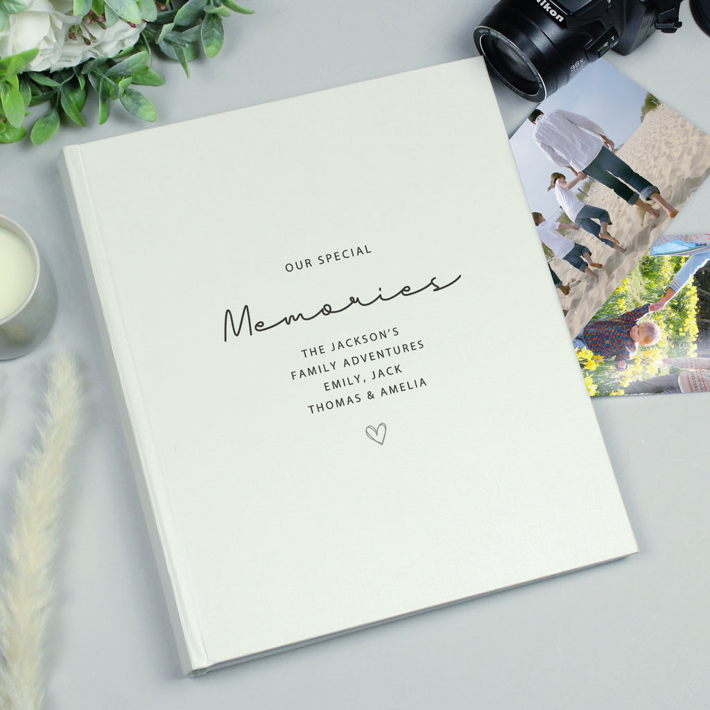 Personalised Traditional Photo Album - Buy Photo Frames, Albums and Guestbooks at GiftMasters.co.uk