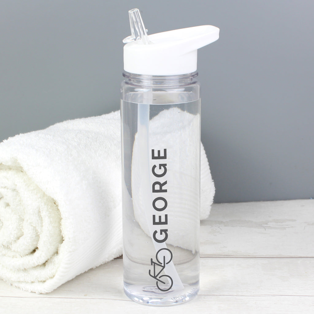 Personalised Bicycle Water Bottle - Buy Drinks Bottles at GiftMasters.co.uk
