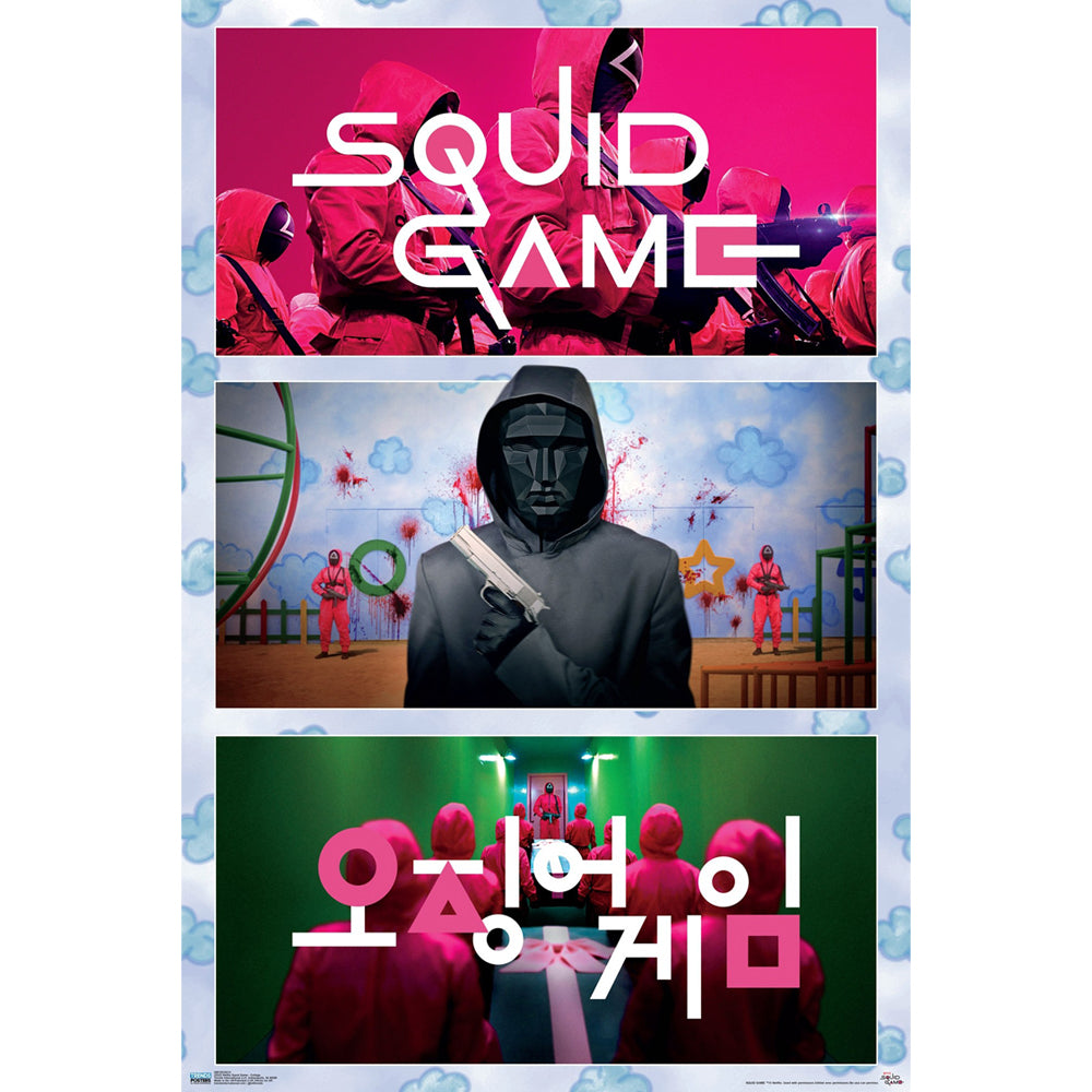 Squid Game Poster Collage 81 - Buy Posters at GiftMasters.co.uk