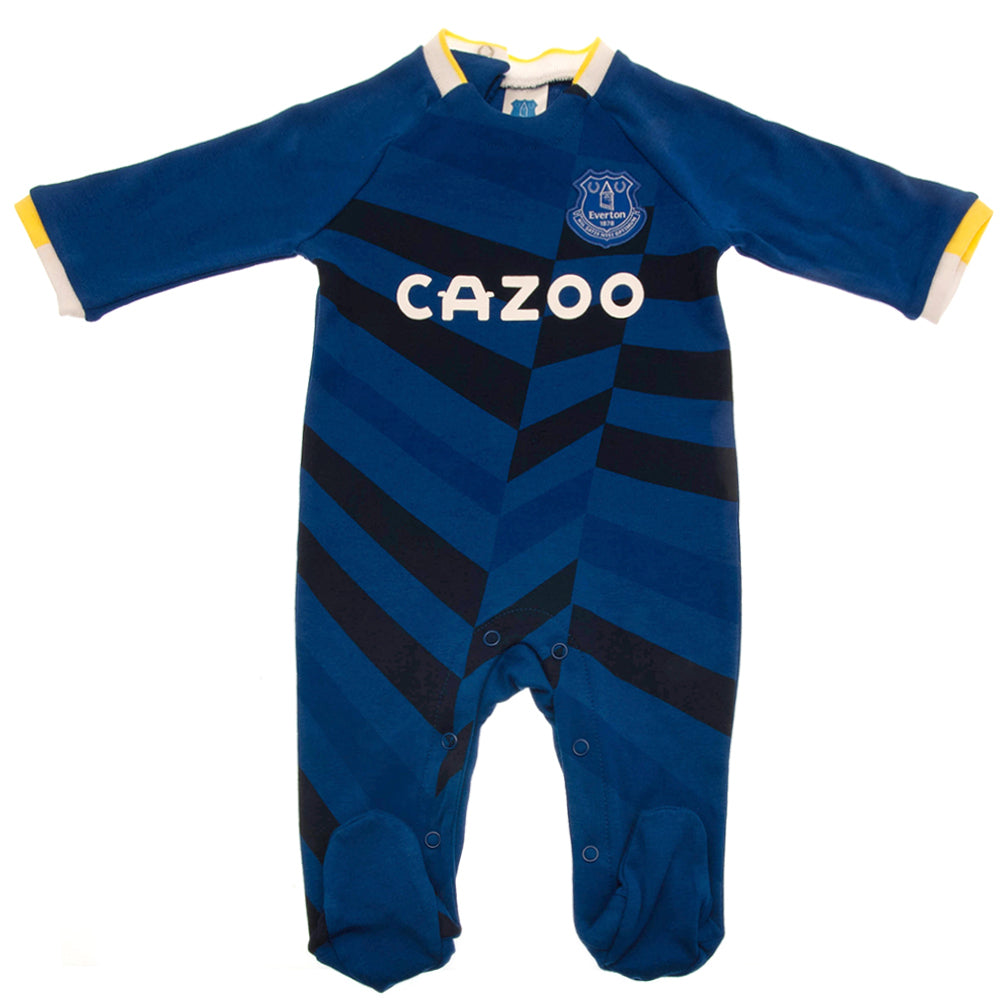 Everton FC Sleepsuit 3-6 Mths - Buy Bodysuits & Sleepsuits at GiftMasters.co.uk