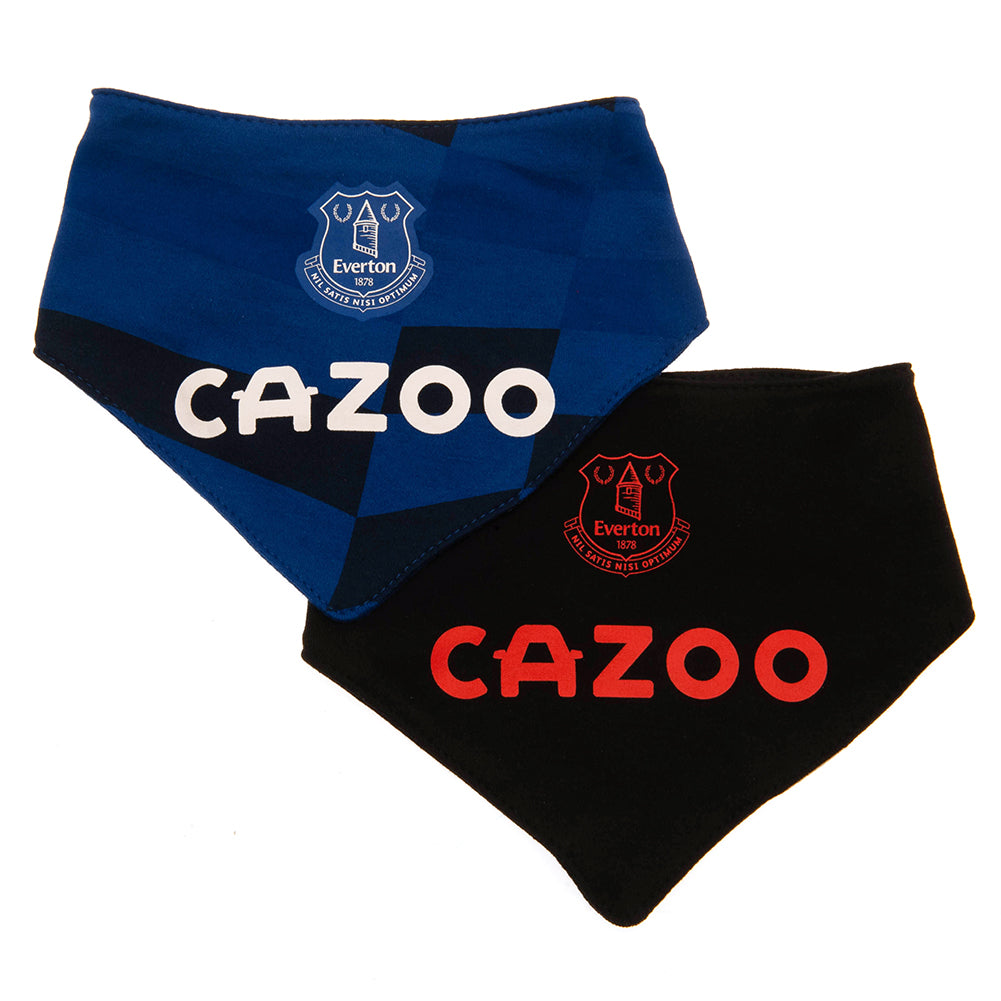 Everton FC 2 Pack Bibs - Buy  at GiftMasters.co.uk