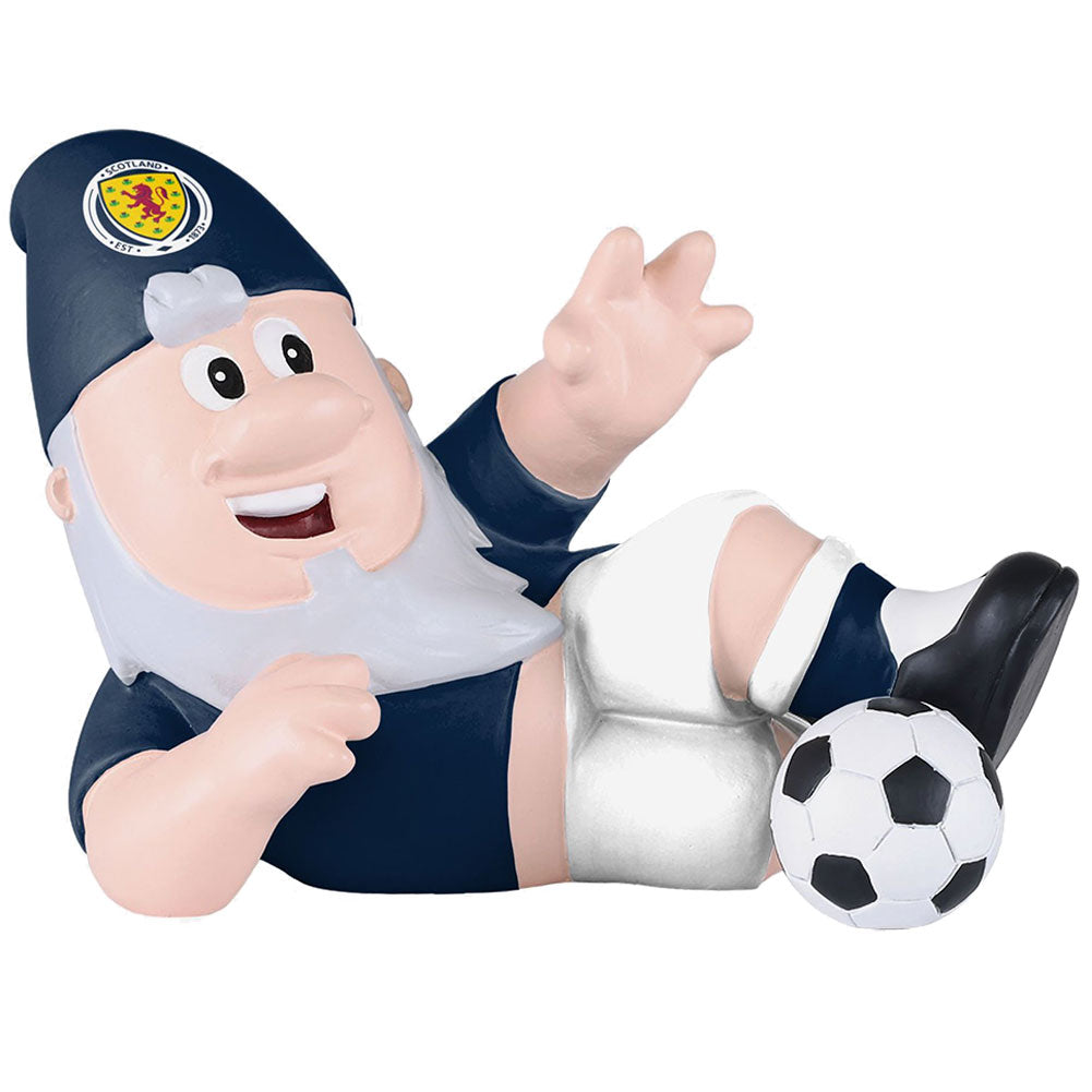 Scottish FA Sliding Tackle Gnome - Buy Garden at GiftMasters.co.uk