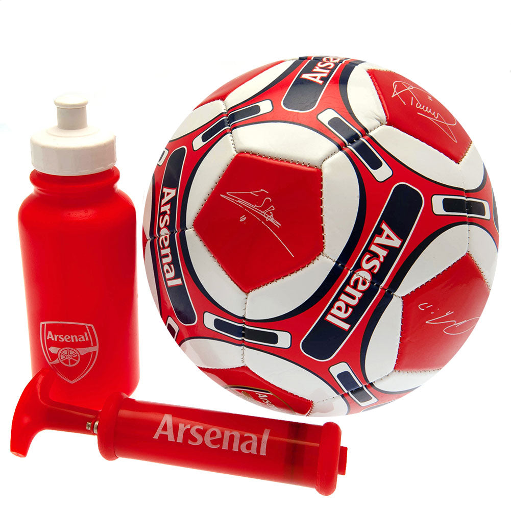 Arsenal FC Signature Gift Set - Buy Pumps & Sets at GiftMasters.co.uk