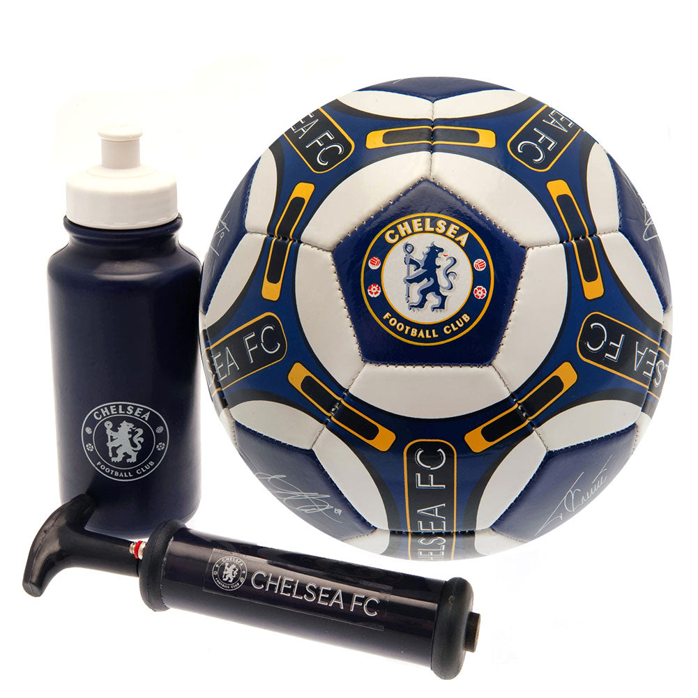 Chelsea FC Signature Gift Set - Buy Pumps & Sets at GiftMasters.co.uk