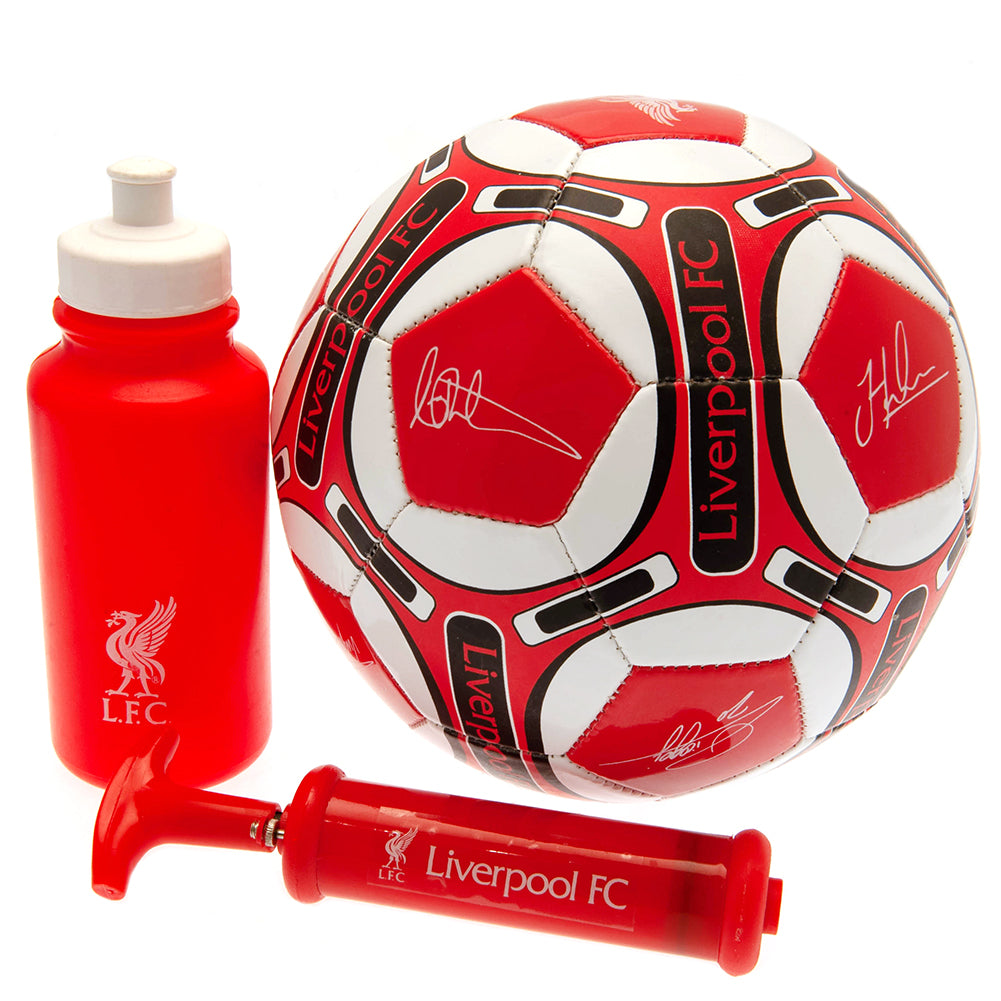 Liverpool FC Signature Gift Set - Buy Pumps & Sets at GiftMasters.co.uk