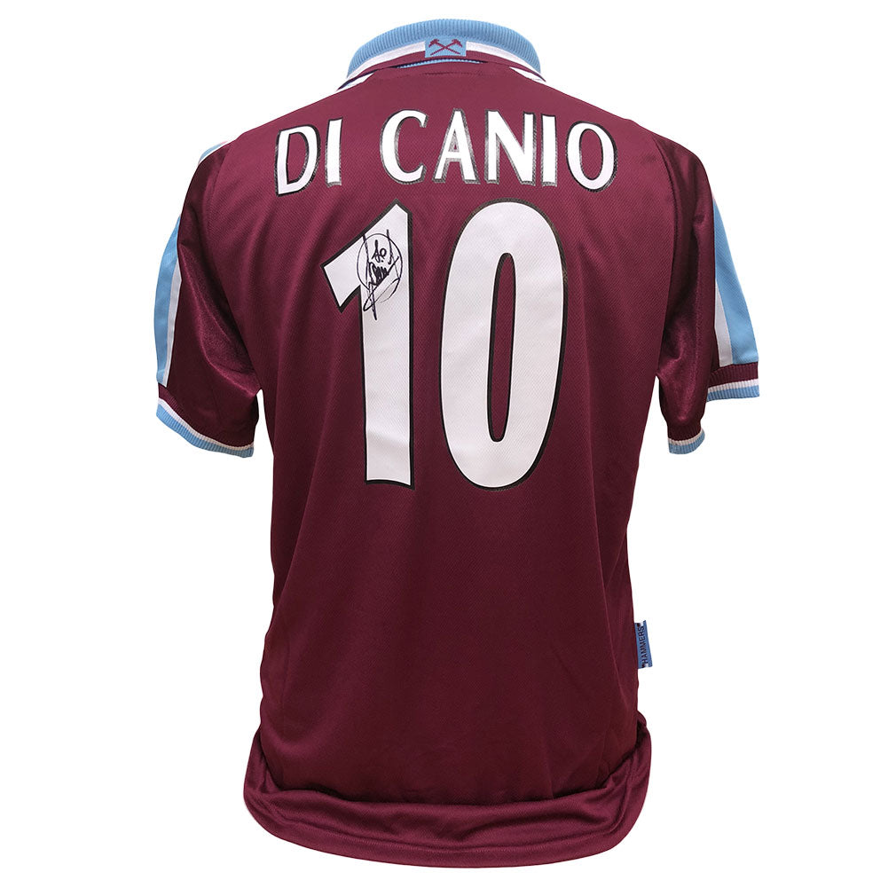 West Ham United FC Di Canio Signed Shirt - Buy Shirts at GiftMasters.co.uk