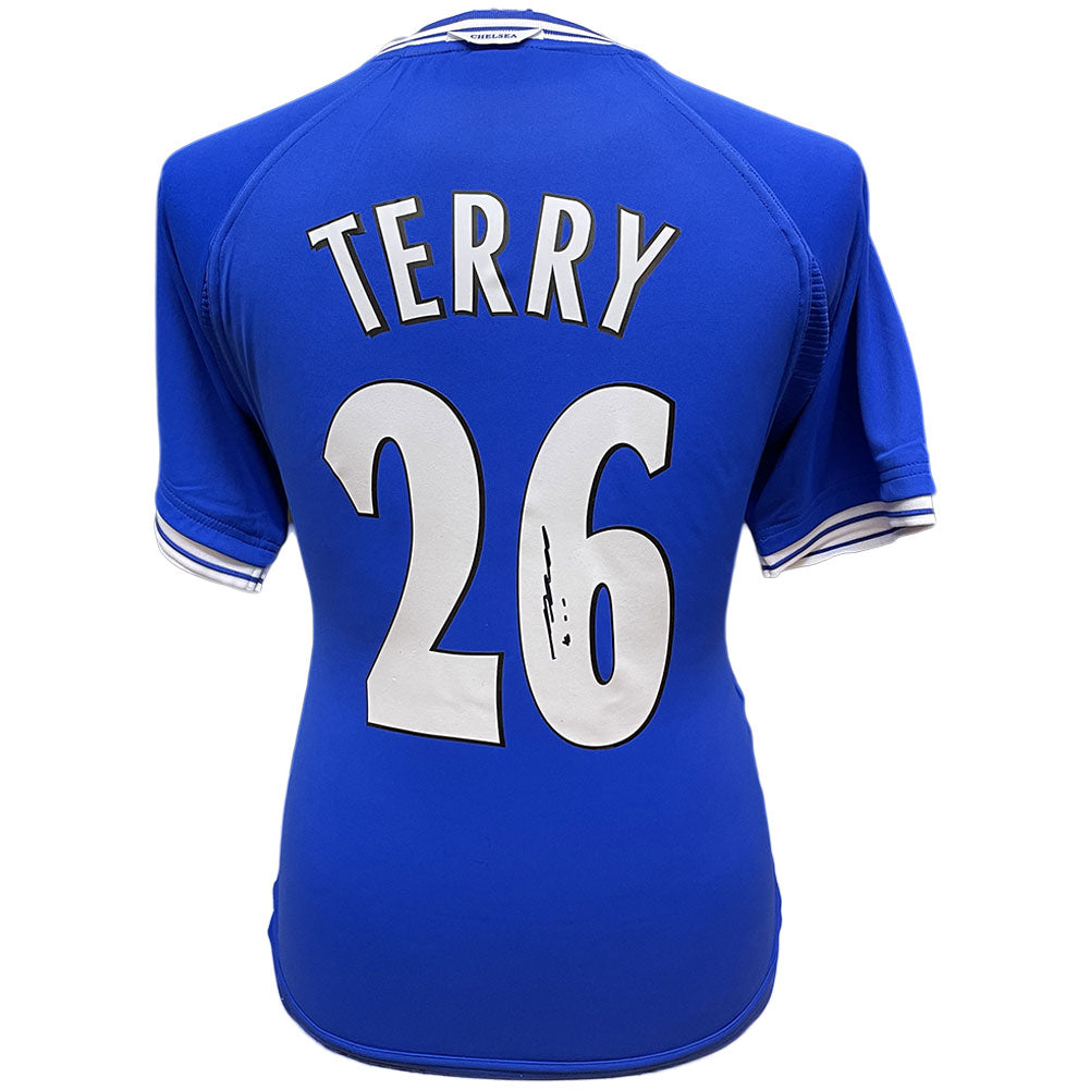 Chelsea FC 2000 Terry Signed Shirt - Buy Shirts at GiftMasters.co.uk
