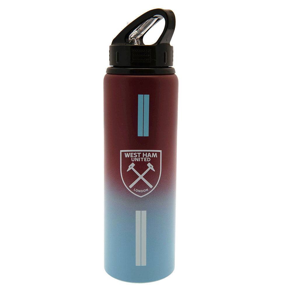 West Ham United FC Aluminium Drinks Bottle ST - Buy Sports Bottles at GiftMasters.co.uk