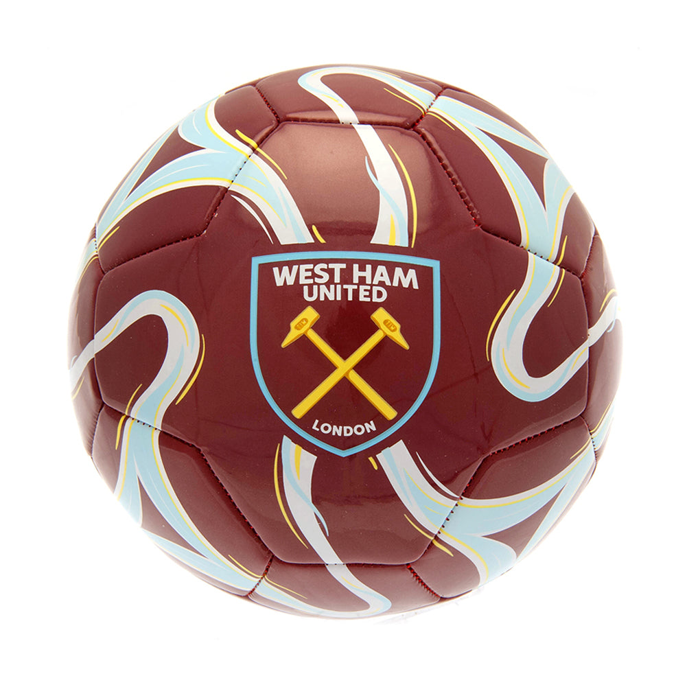 West Ham United FC Cosmos Colour Skill Ball - Buy  at GiftMasters.co.uk