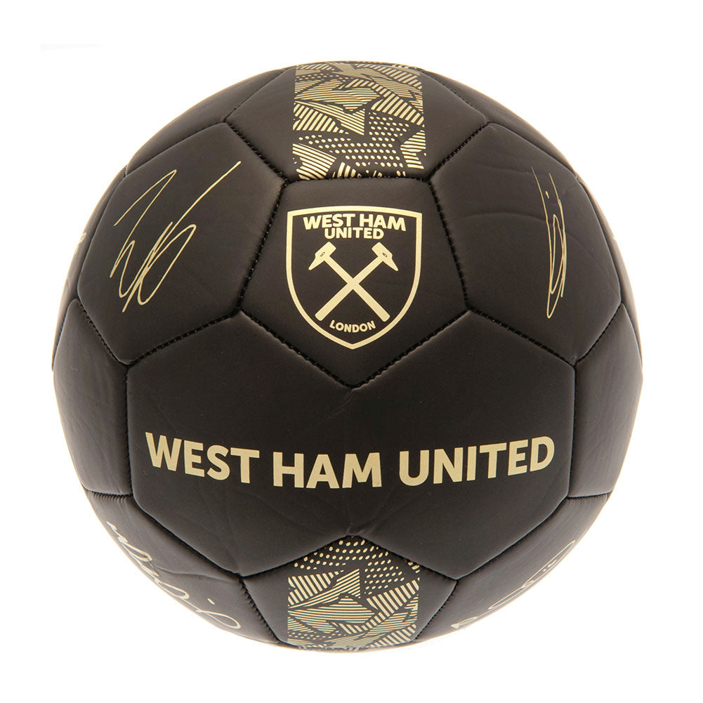 West Ham United FC Sig Gold Phantom Skill Ball - Buy  at GiftMasters.co.uk