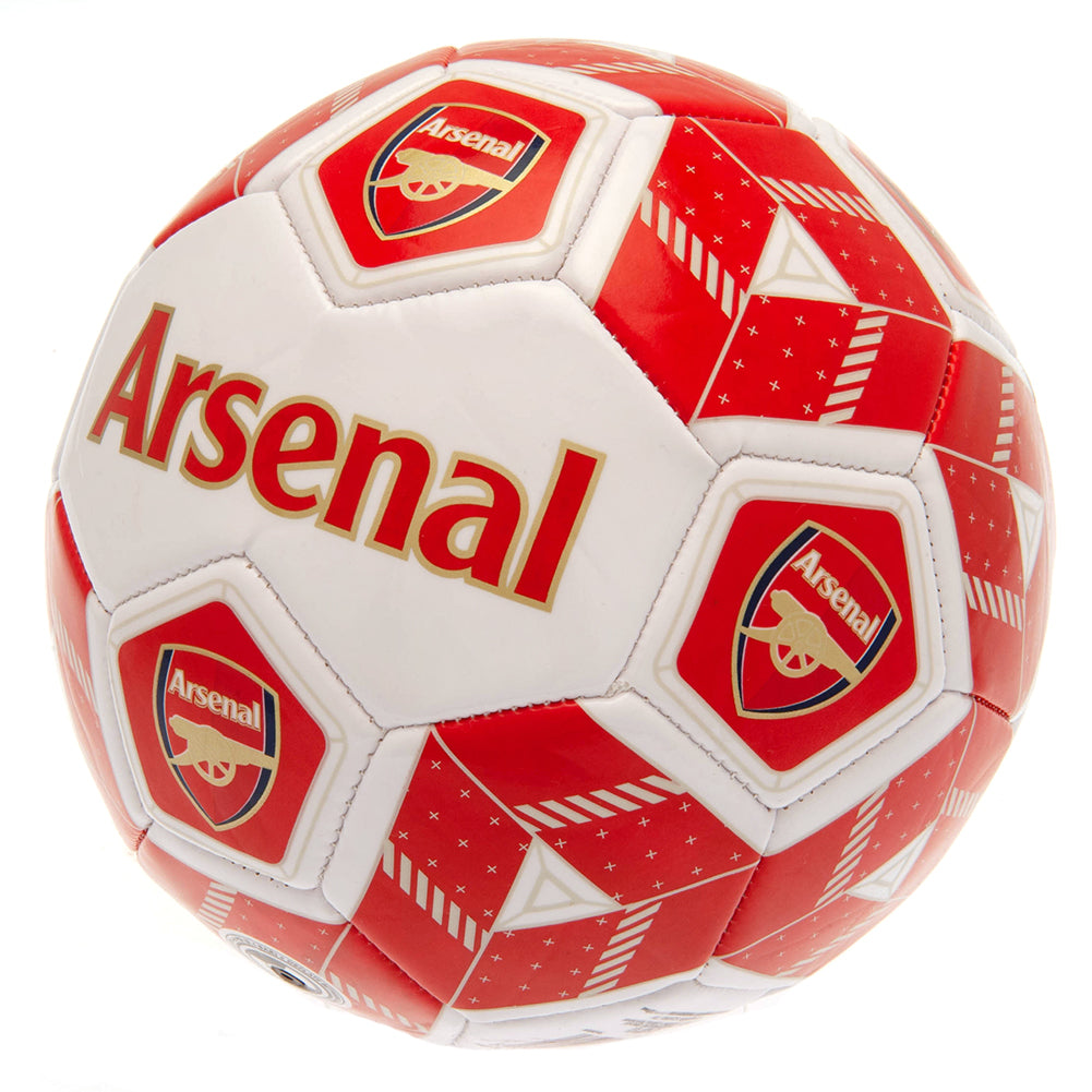 Arsenal FC Hex Football - Buy Footballs Size 3 at GiftMasters.co.uk