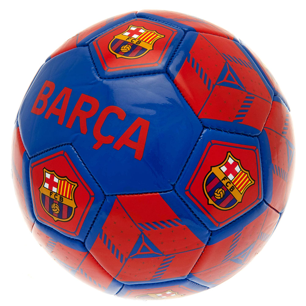 FC Barcelona Hex Size 3 Football - Buy Footballs Size 3 at GiftMasters.co.uk