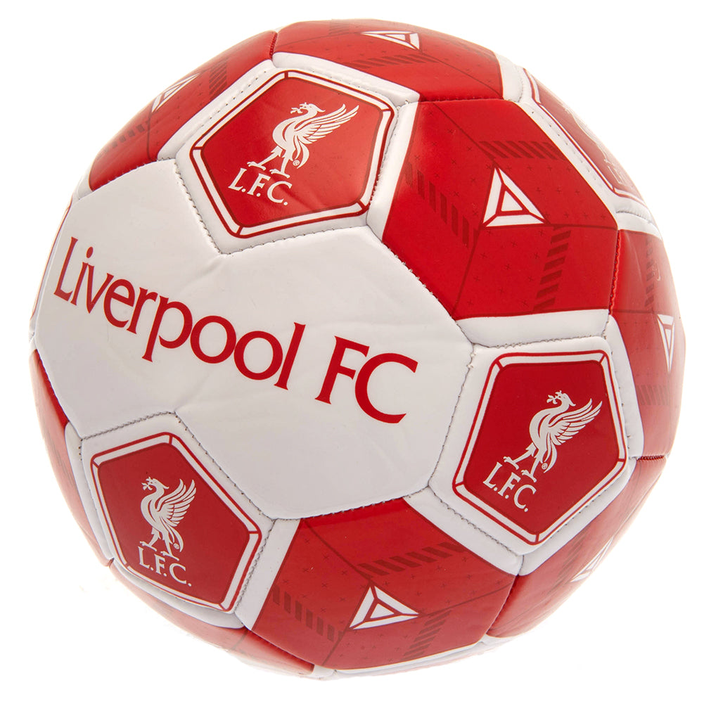 Liverpool FC Hex Football - Buy Footballs Size 3 at GiftMasters.co.uk
