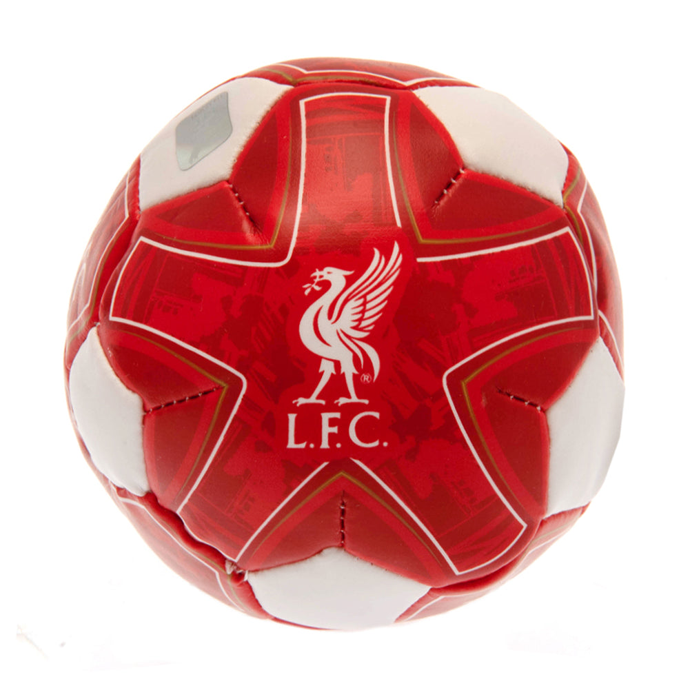 Liverpool FC 4 inch Soft Ball - Buy  at GiftMasters.co.uk