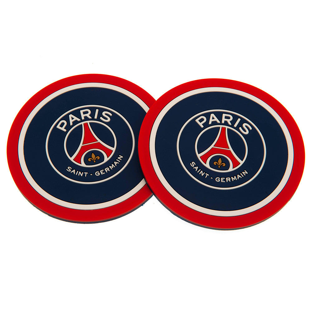 Paris Saint Germain FC 2pk Coaster Set - Buy  at GiftMasters.co.uk