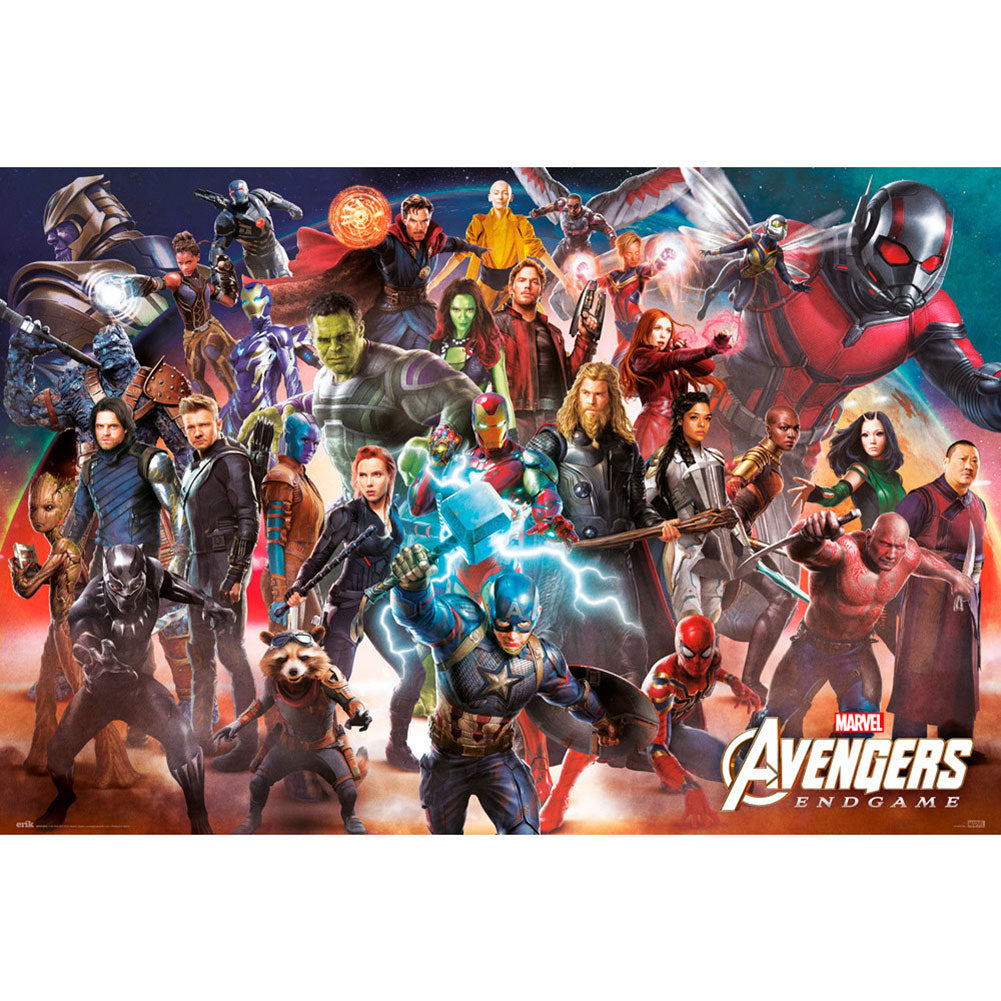 Avengers Endgame Poster Line Up 12 - Buy  at GiftMasters.co.uk