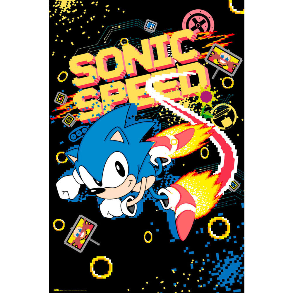 Sonic The Hedgehog Poster 11 - Buy  at GiftMasters.co.uk