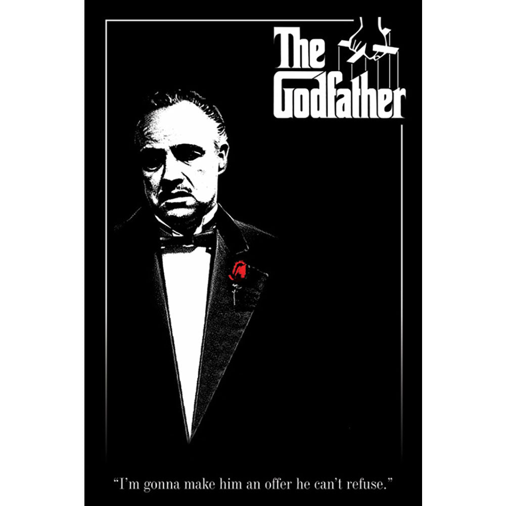 The Godfather Poster Red Rose 211 - Buy Posters at GiftMasters.co.uk
