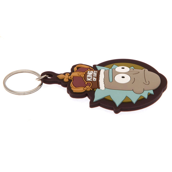 Rick And Morty King Rick PVC Keyring