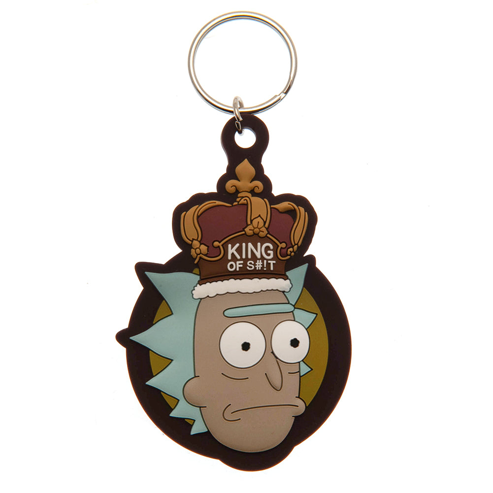 Rick And Morty King Rick PVC Keyring - Buy Keyrings at GiftMasters.co.uk